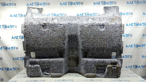 Rear floor covering for Ford Edge 19-24, black, dry-cleanable