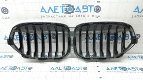Left radiator grille BMW X1 F48 20-22 Basis, scratches