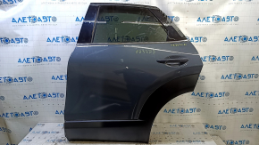 Rear left door assembly Mazda CX-30 20-22 graphite 47C, scratch, scratches on adjustment, in glue