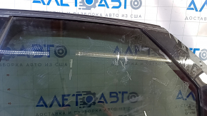 Rear left door assembly Mazda CX-30 20-22 graphite 47C, scratch, scratches on adjustment, in glue