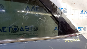 Rear left door assembly Mazda CX-30 20-22 graphite 47C, scratch, scratches on adjustment, in glue