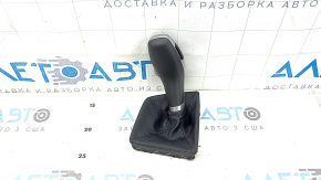 BMW X1 F48 20-22 gear knob, black leather, scratches