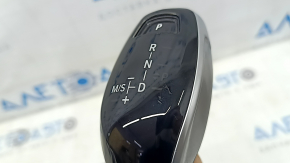 BMW X1 F48 20-22 gear knob, black leather, scratches
