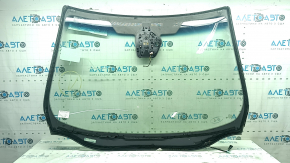 Ford Edge 19-23 windshield without heated wipers, with lane keeping camera, rain sensor, moldings, sand, chips