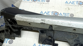 Left threshold for BMW X1 F48 16-22 X-line, structure with silver insert, scratches