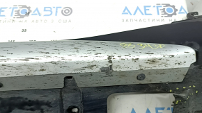 Right threshold BMW X1 F48 16-22 X-line, structure with silver insert, scratches, crack, dented