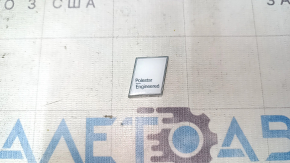 The Polestar Engineered emblem is on the tailgate of the Volvo XC40 19-22.