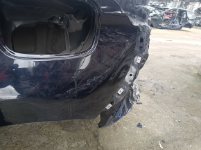 Quarter wing rear left Ford Edge 19-24 on the body, black, dented, bumps