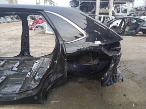 Quarter wing rear left Ford Edge 19-24 on the body, black, dented, bumps