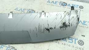BMW X1 F48 16-19 X-line front bumper lip trim, gray structure, scratches