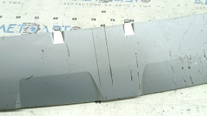 BMW X1 F48 16-19 X-line front bumper lip trim, gray structure, scratches