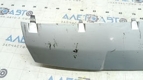 BMW X1 F48 16-19 X-line front bumper lip trim, gray structure, scratches