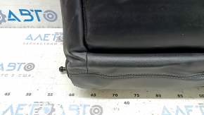 Left rear seat back for Buick Encore 13-16, black and gray combination leather with gray cloth, with armrest and belt, for cleaning