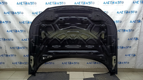 Volvo XC40 19-25 aluminum hood, black 717, sand, chips, scratches