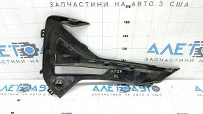 Left lower grille trim for the front bumper of a BMW X1 F48 20-22 Basis, X-line for parking sensors and LED fog lights