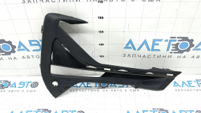 BMW X1 F48 20-22 Basis, X-line, right lower grille trim for front bumper, for parking sensors and LED fog lights