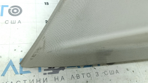 Left rear pillar trim for Buick Encore 17-22, gray, under airbag, scratches, needs cleaning, broken mount