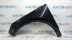 Front left fender Volvo XC40 19-25 black 717, bump, scratches