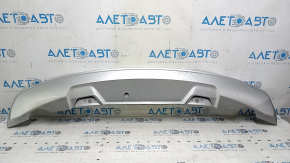 Volvo XC40 19-25 rear bumper lip trim, silver, scratches
