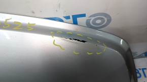 Volvo XC40 19-25 rear bumper lip trim, silver, scratches