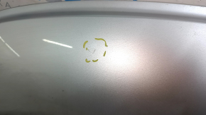 Volvo XC40 19-25 rear bumper lip trim, silver, scratches