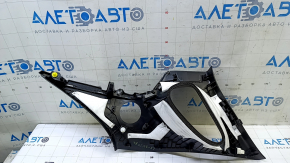 Rear pillar trim left upper Mazda CX-30 20- black under speaker