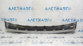 Volvo XC40 19-22 front bumper lip trim, gray, scratches, sand