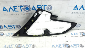 Buick Encore 13-22 black center console trim, front left side