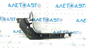 Buick Encore 13-22 black inner front left door sill plate, broken fastener, scratches