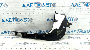Buick Encore 13-22 black inner front right door sill plate, broken fastener, scratches