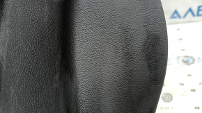 Rear left door sill plate for a 17-22 Buick Encore, black, scratches