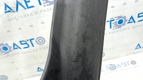 Rear right door sill plate for a 17-22 Buick Encore, black, scratches, dents