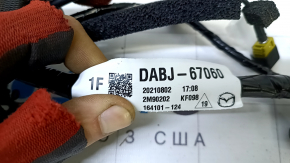 Wiring for the Mazda CX-30 2021 tailgate