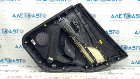Door trim card rear left Buick Encore 17-22 black, insert leather black, armrest leather black, with graphite overlay, with handle, without overlay and window lifter control, without seal,