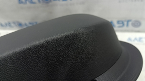 Door trim card rear left Buick Encore 17-22 black, insert leather black, armrest leather black, with graphite overlay, with handle, without overlay and window lifter control, without seal,