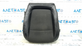 Buick Encore 18-22 driver's seat cushion upholstery, black leather with black cloth, ready to clean