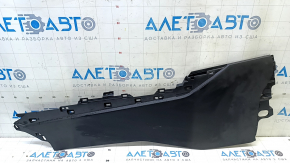 Left side center console trim for Mazda CX-30 20-21, black, no frame, scratches