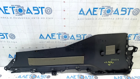 Left side center console trim for Mazda CX-30 20-21, black, no frame, scratches