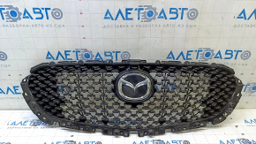 Mazda CX-30 2020-23 radiator grille with emblem, under radar, sand, scratches