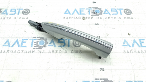 Door handle outer rear left Ford Edge 15- keyless with chrome Titanium