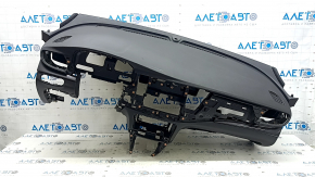Front dashboard without Airbag, Buick Encore 17-22, black, without air cleaner, 2 parts, tears