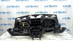 Front dashboard without Airbag, Buick Encore 17-22, black, without air cleaner, 2 parts, tears