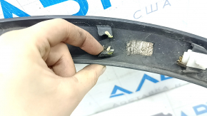 Front left fender arch trim for Buick Encore 20-22, matte texture, scratches, scuffed, broken fastener, broken fastener