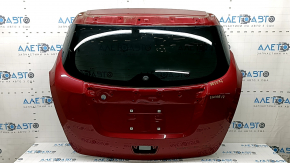 The bare tailgate with glass on a 1922 Buick Encore.