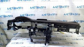 Mazda CX-30 20-24 front dashboard with AIRBAG, dark brown, under projection, rusty squib