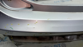 Bare rear bumper for a 19-24 Ford Edge, gray, for parking sensors, dented, scratches