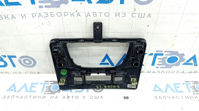 Buick Encore 17-22 climate control panel trim, gloss black, with plugs