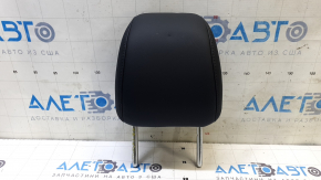 Mazda CX-30 2020-23 front right headrest, black cloth, gray stitching