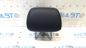 Mazda CX-30 2020-23 rear left headrest, black cloth, gray stitching