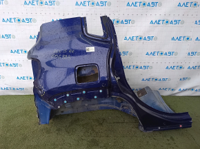 Quarter wing rear right Jeep Renegade 15 - on the body, blue, dented, bumps